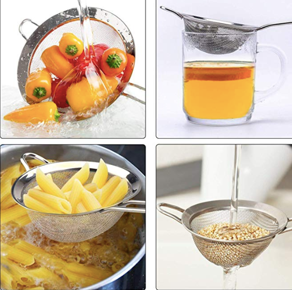 Premium Fine Mesh Strainers